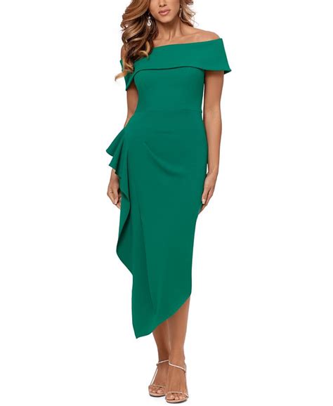 betsy adam off shoulder dress